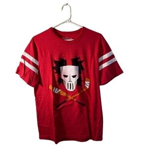 Teenage Mutant Ninja Turtles Casey Jones Tee (Red, L)